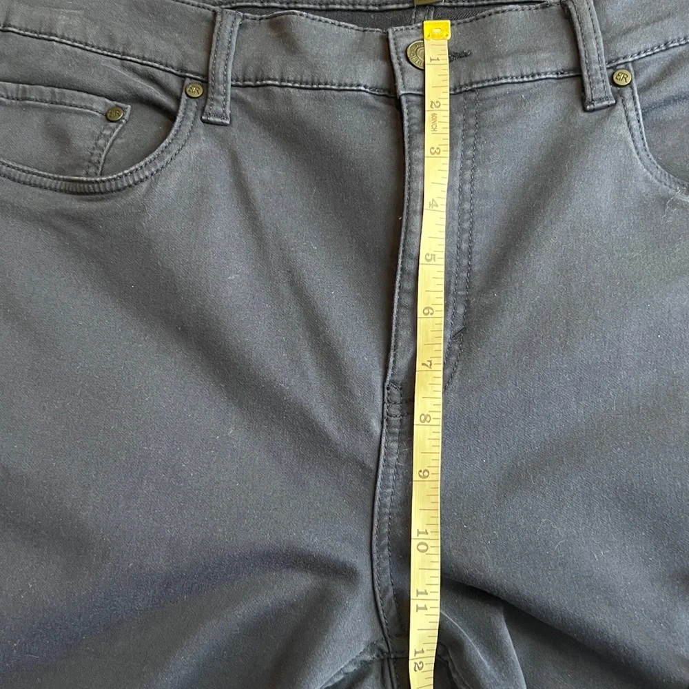 Banana republic men's navy blue stretch chino or traveler pants SZ 38